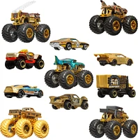 Hot Wheels-Trophy Champions-Coffret véhicules Monster Trucks