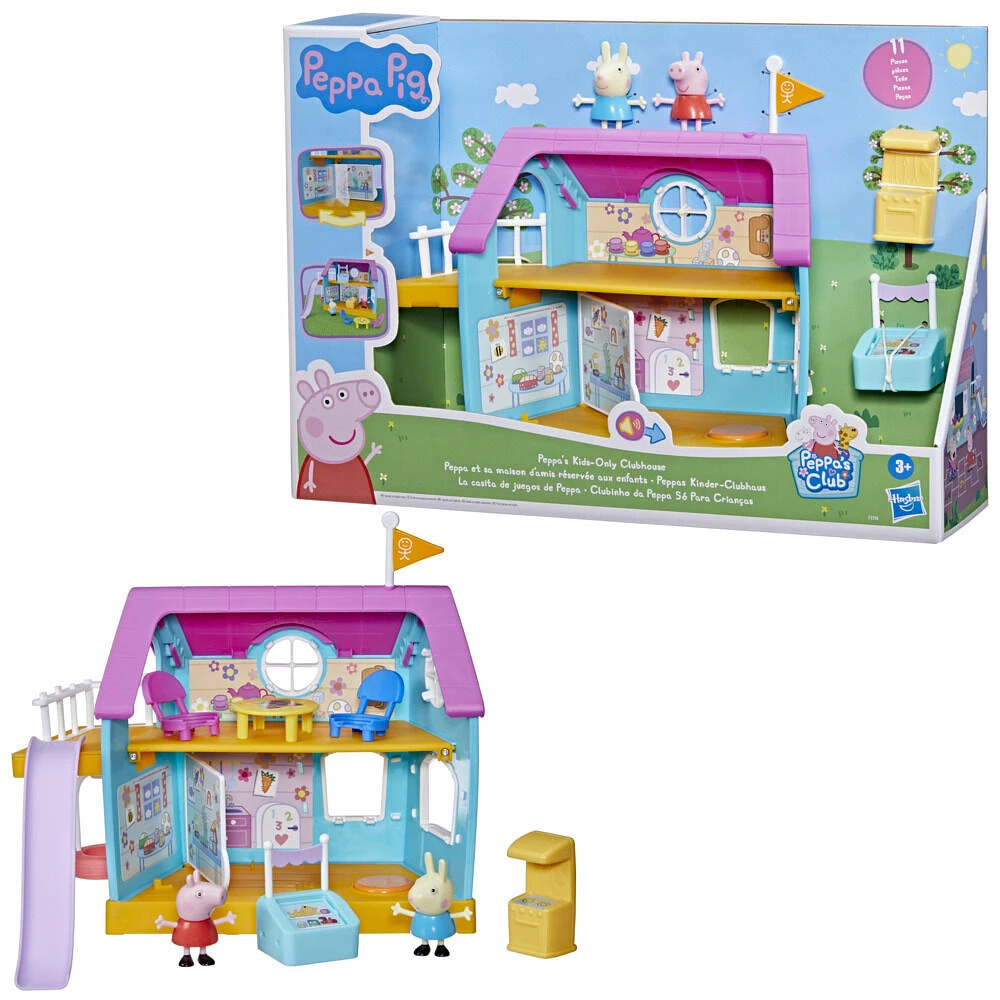 Peppa Pig Clubhouse Playset Toy (English)