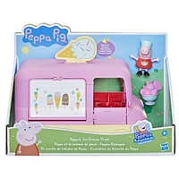 Peppa Pig Peppa's Adventures, Peppa et le camion de glace, jouet préscolaire - Édition française - Notre exclusivité