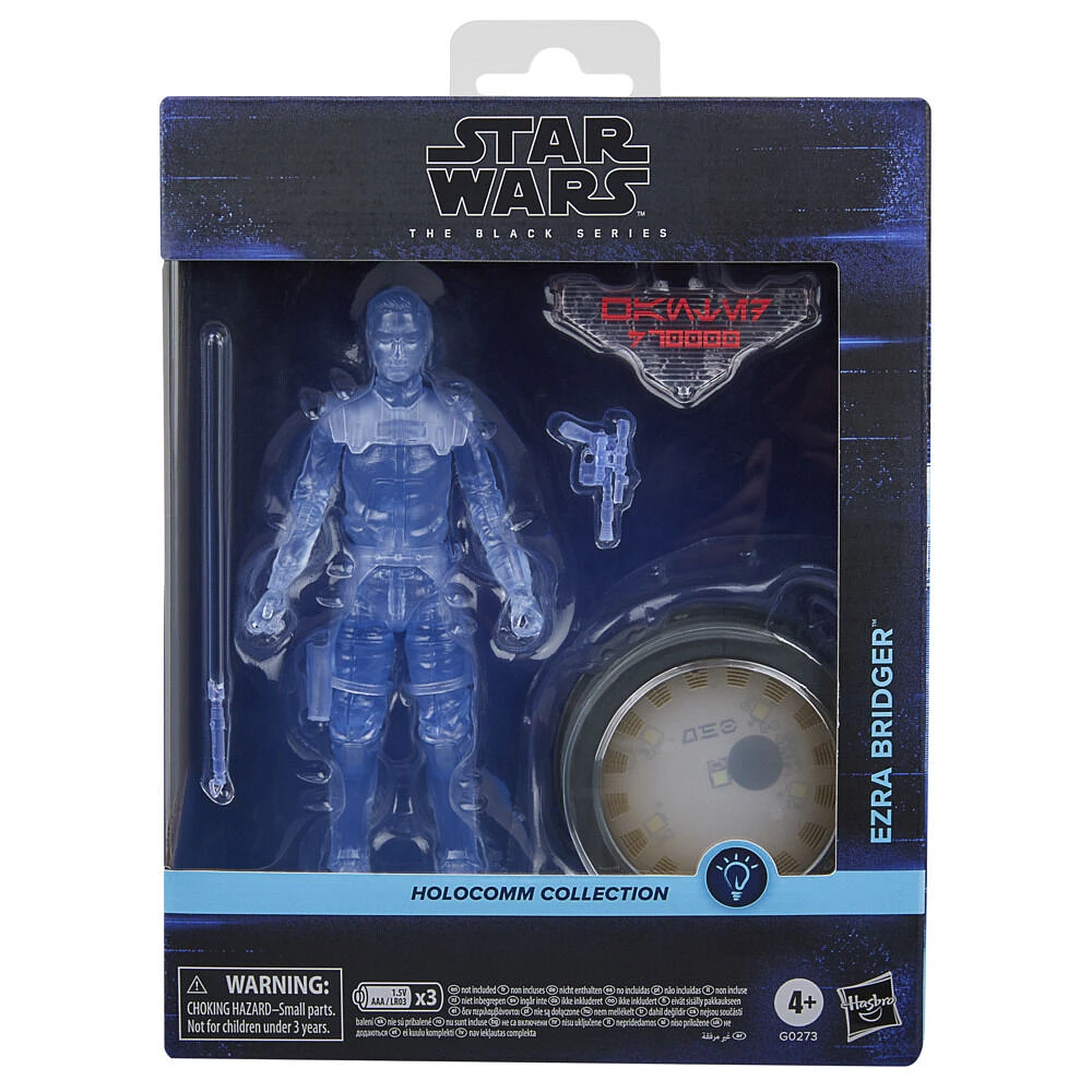 Star Wars The Black Serie Holocomm Collection, Ezra Bridger, figurine de collection de 15 cm