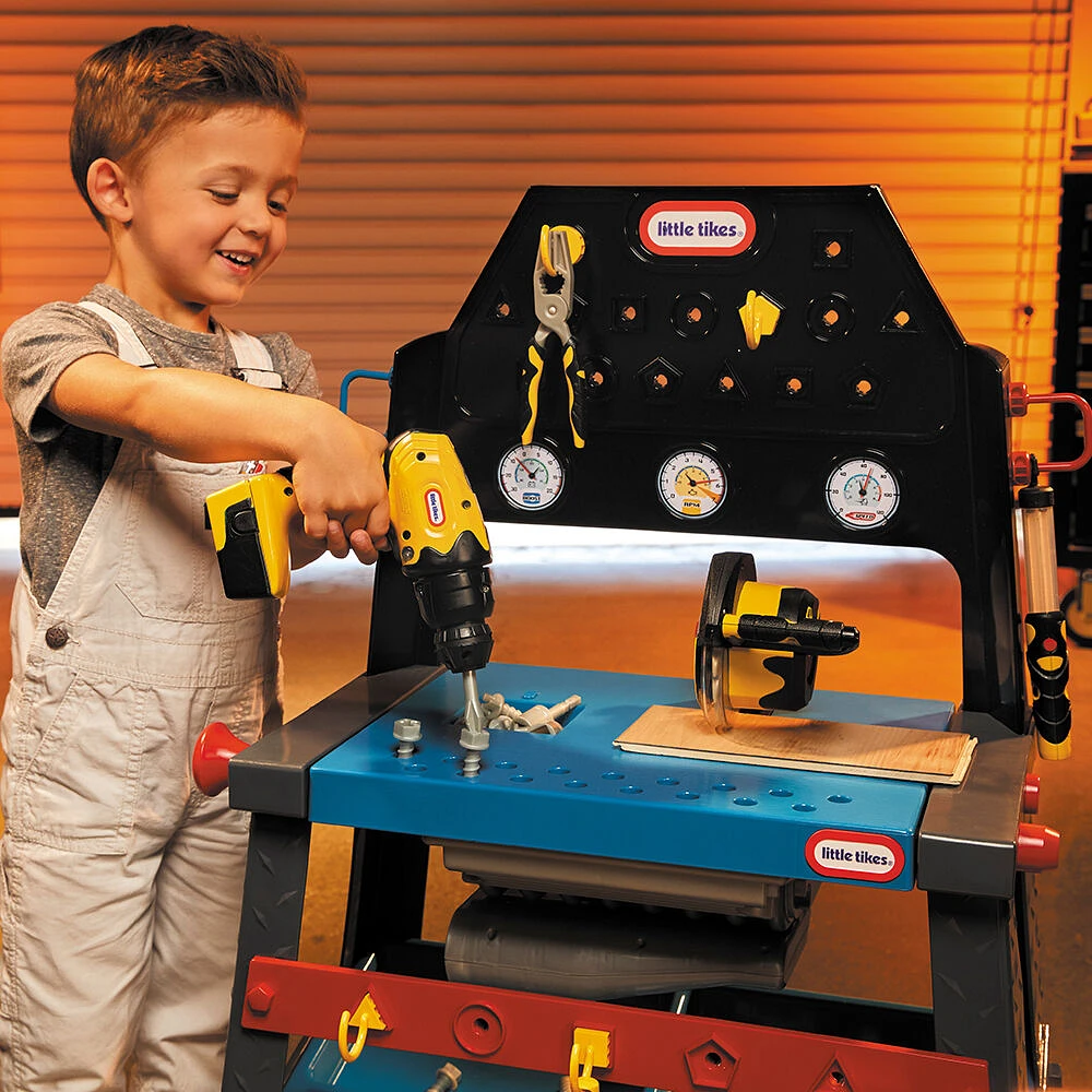 Little Tikes 2-in-1 Buildin' to Learn Motor & Wood Shop