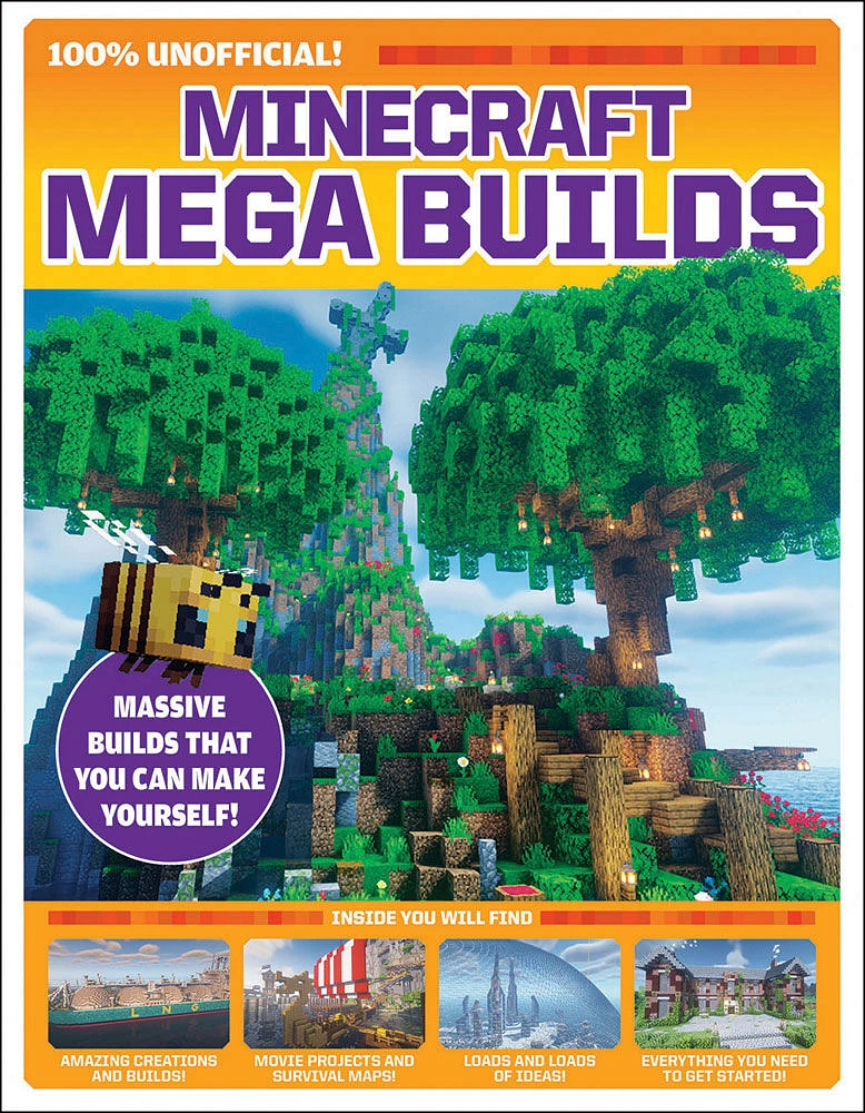 Minecraft Mega Builds: An AFK Book (Media tie-in) - English Edition