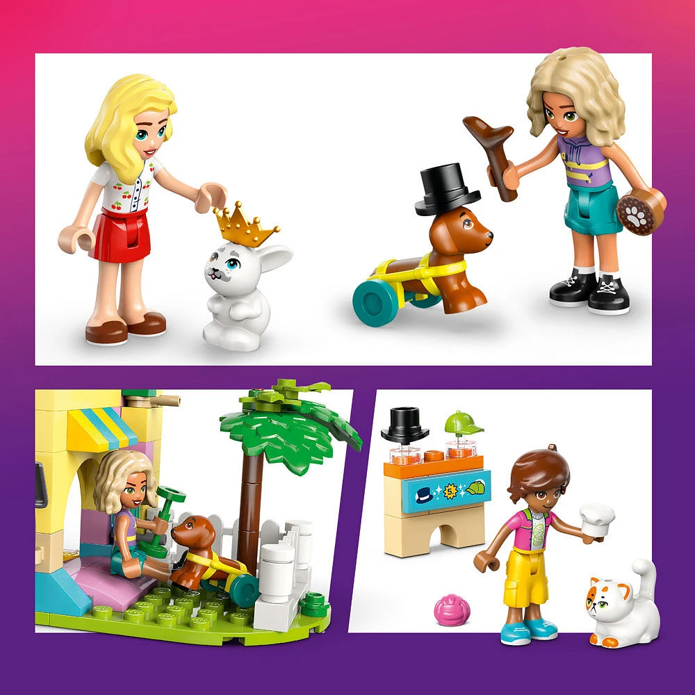 LEGO Friends Pet Accessories Shop Pretend Play Set - Building Toy for Kids with 3 Minidolls - 42650