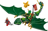 LEGO NINJAGO Le dragon vert de la forêt de Lloyd, Ensemble de construction avec 2 figurines 71829