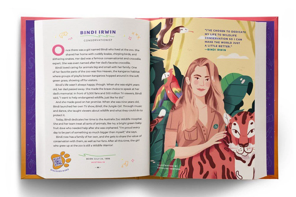 Good Night Stories For Rebel Girls: 100 Inspiring Young Changemakers - Édition anglaise