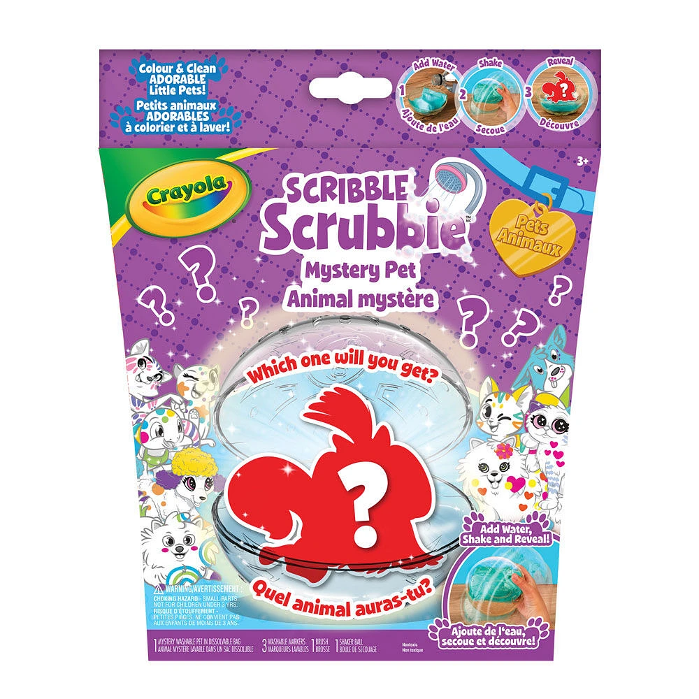 Crayola Scribble Scrubbie Mystery Pet