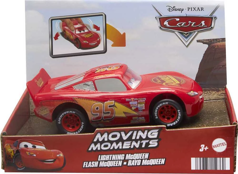 Voiture Disney · Pixar Cars Flash McQUEEN En Mouvement avec les yeux et la bouche qui bougent