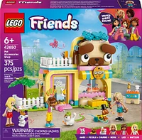 LEGO Friends Pet Accessories Shop Pretend Play Set - Building Toy for Kids with 3 Minidolls - 42650