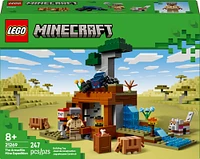 LEGO Minecraft L'expédition dans la mine du tatou Ensemble de jeu avec figurine de jeu vidéo 21269