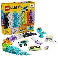 LEGO Classic Cool Creative Box Building Toy Set - Building Blocks Toy - Learning and Educational Toy - 11043