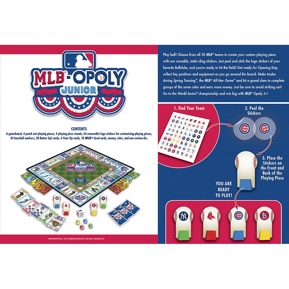 MLB Opoly Jr. - Édition anglaise