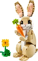 LEGO Creator 3en1 Le lapin mignon, Ensemble de jeu, Se transforme en lama ou en phoque 31162