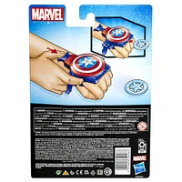 Hasbro Marvel, bouclier lance-disque de Captain America, jouet de cosplay, pour enfants à partir de 5 ans