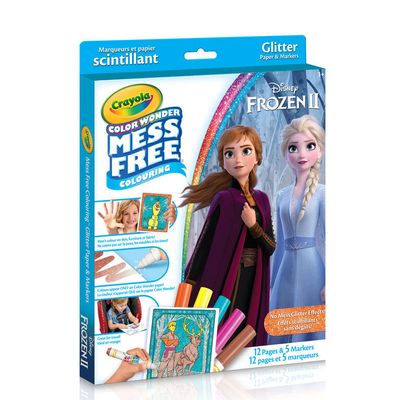 Crayola - Color Wonder Disney Frozen Glitter Paper & Markers