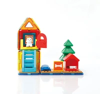 Magformers - Coffret Milo's Mansion - Arc en ciel