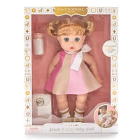 F.A.O. Schwarz Drink & Wet Baby Doll 35cm