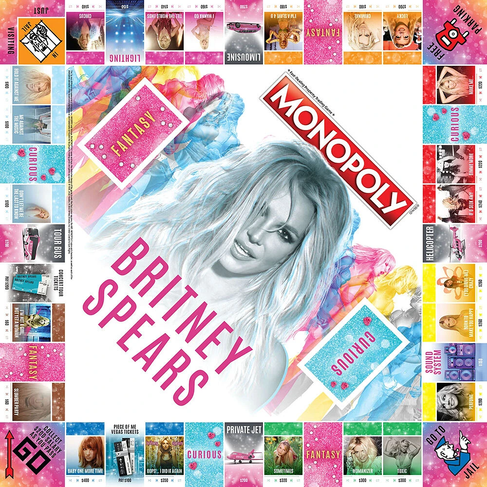 USAopoly MONOPOLY: Britney Spears - Édition anglaise