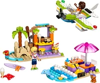 LEGO Friends La valise créative de plage et de voyage, Jouet à construire, Ensemble de jeu de simulation pour jeu de rôle 42672