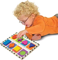 Melissa and Doug - Puzzle de forme épaisse