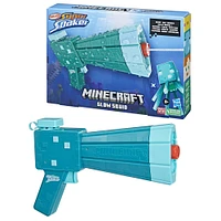 Nerf Super Soaker Minecraft Glow Squid Water Blaster, Minecraft Dungeons Squid Mob Design, Outdoor Water Toy