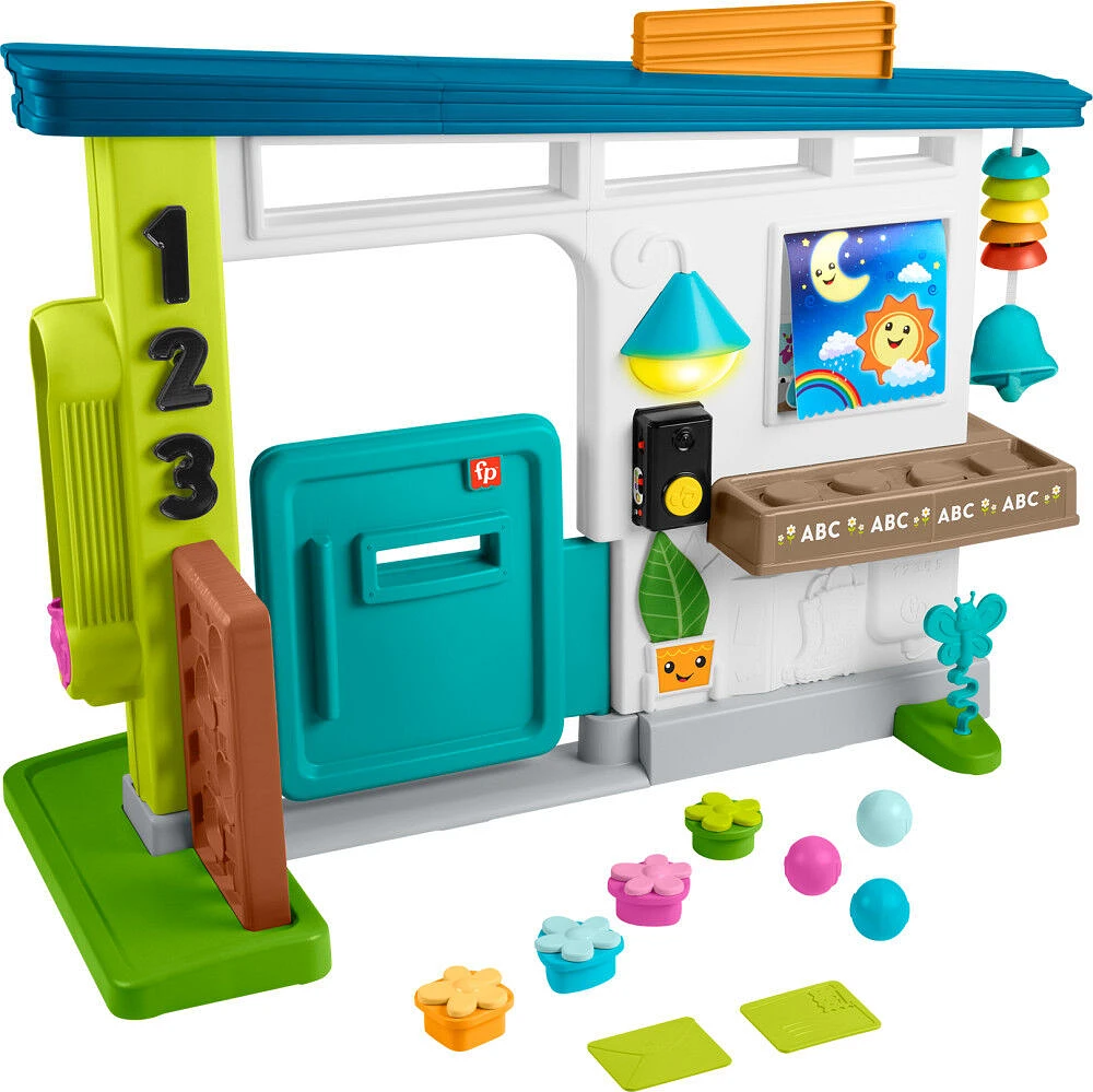 Fisher-Price Rires et Éveil Maison de jeu Suprême, multilingue