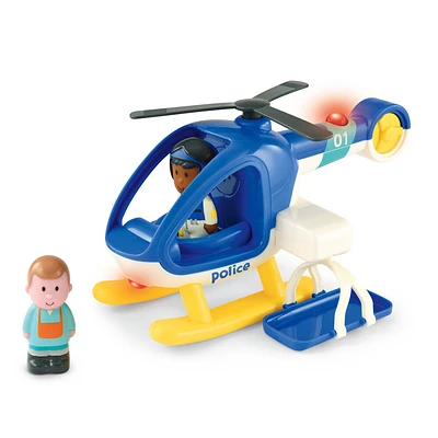 Early Learning Centre Happyland Lights and Sounds Police Helicopter - R Exclusive