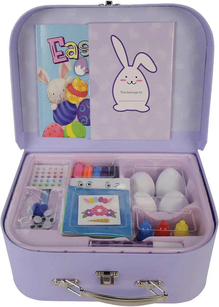 Suitcase Easter Egg Art Kit - English Edition