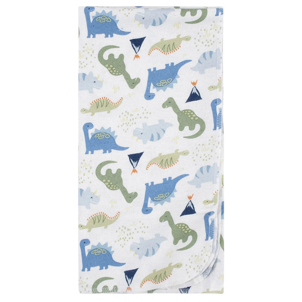 Gerber 5 Pack Flannel Receiving Blanket