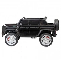 KidsVip 12V Enfants et Tout-Petits 4x4 Mercedes Maybach G650s Edition Voiture Eléctrique avec Commande à Distance - Noir - Édition anglaise