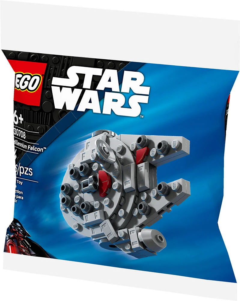 LEGO Star Wars Millennium Falcon Mini-Build - Space Ship Building Toy for Kids, Ages 6+ - 30708