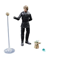 Star Wars The Black Series, Luke Skywalker et Grogu, pack de 2 figurines, échelle de 15 cm, Star Wars : Le livre de Boba Fett