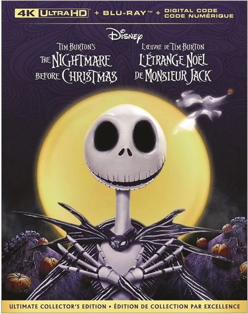 The Nightmare Before Christmas (1993) [UHD+Blu-ray+Digital]