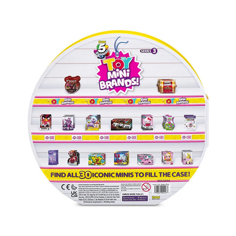 Zuru 5 Surprise Toy Mini Brands Series 3 Coffret de collection avec 5 minis exclusifs (les styles peuvent varier)