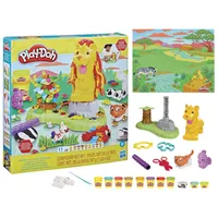 Hasbro Play-Doh Growin' Mane Lion and Friends Playset, Animal