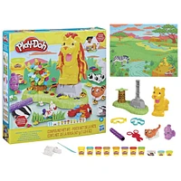 Play-Doh Growin' Mane Lion and Friends Playset, Animal-Themed Play-Doh Sets - R Exclusive