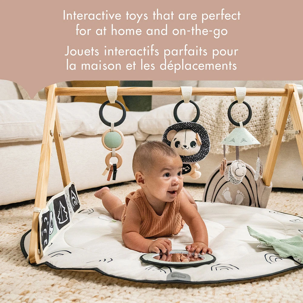 Tiny Love Developmental Luxe Activity Mat Gymini - Black & White Décor Collection