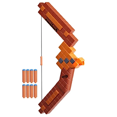 Nerf Minecraft, Arc à fléchettes, 8 fléchettes Nerf N1
