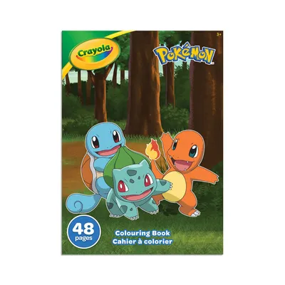 Crayola Pokémon Colouring Book, 48 Pages