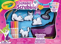 Crayola Scribble Scrubbie Pets Scrub Tub Playset