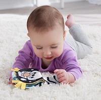 Fisher-Price 2-in-1 Rockin' Tummy Time Otter, Plush Baby Sensory Toy for Tummy Time