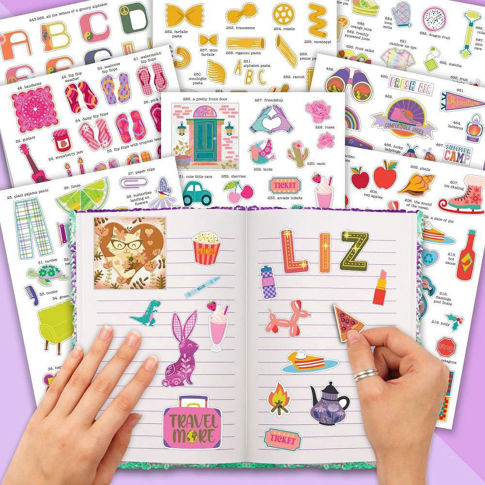 1001 Things To Be Grateful For Sticker Book