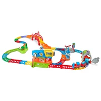 VTech Super circuit train éducatif + Adam train marchand