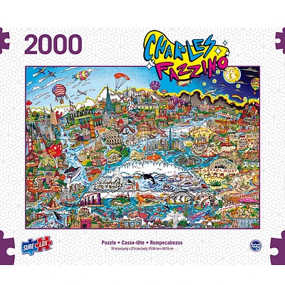 Sure-Lox 2000 pc Art Gallery Puzzles Assorted