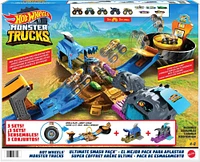 Hot Wheels - Monster Trucks - Super Coffret Arène Ultime