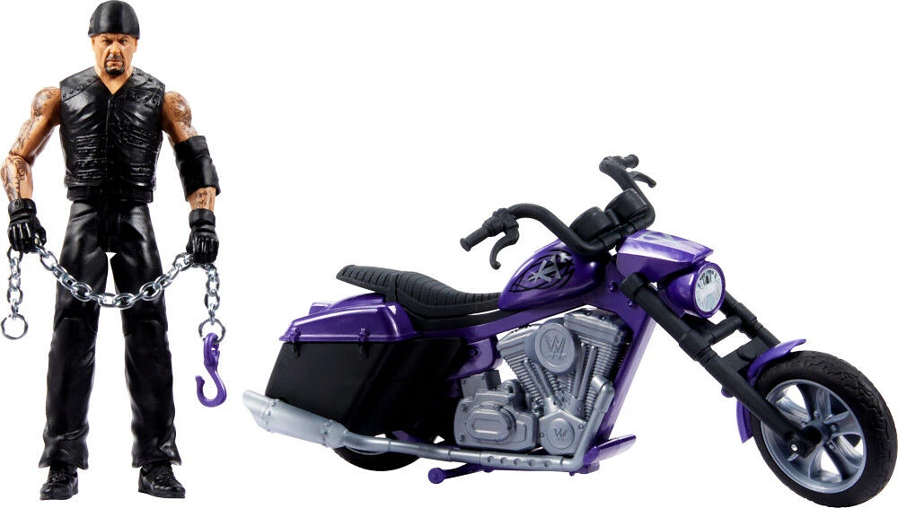 WWE Wrekkin' Slamcycle Vehicle and Undertaker Figure