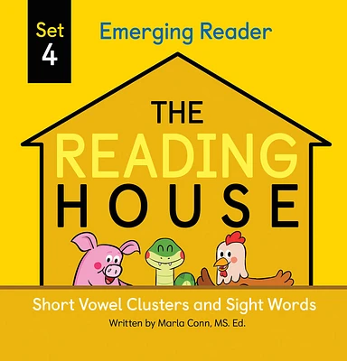 The Reading House Set 4: Short Vowel Clusters and Sight Words - Édition anglaise