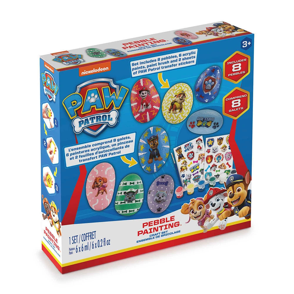 Paw Patrol Pebble Painting Craft Set - R Exclusive