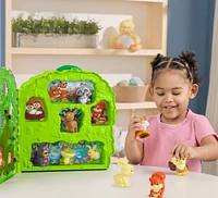 Fisher-Price Little People Mallette Les Amis de la Forêt, 9éléments