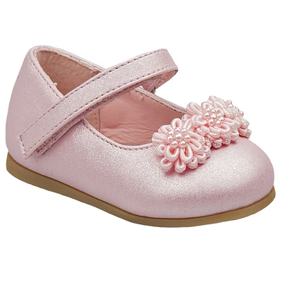 Chaussures habillées roses pour béb