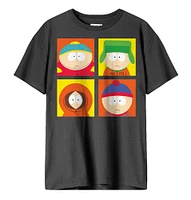 South Park- Pop Art Black T-Shirt